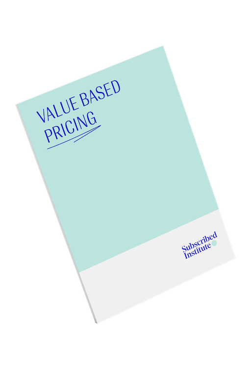 Value Based Pricing - Book