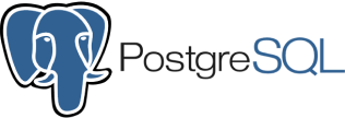 The PostgreSQL logo featuring a stylized blue elephant head beside the text "PostgreSQL" in black and blue letters.