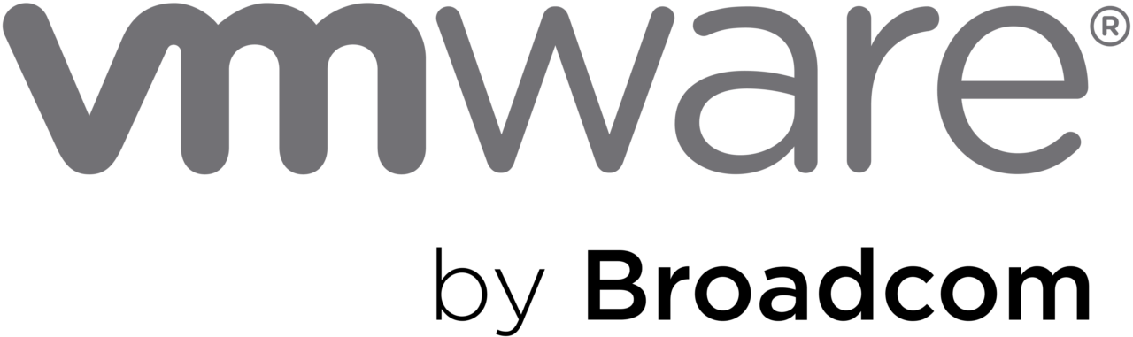 VMware logo in gray lettering on a transparent background.